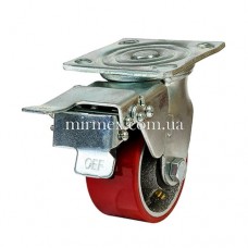 Колесо Ø100 великовагове з гальмом 590100pkt