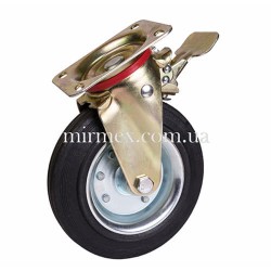 Колесо 930200 з гальмом, діаметр 200 мм Колесо 930200 з гальмом, діаметр 200 мм